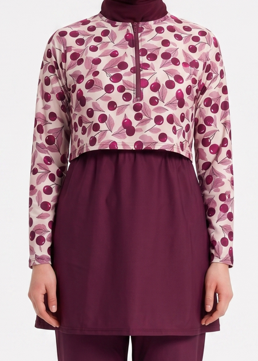 BURKINI CERISE